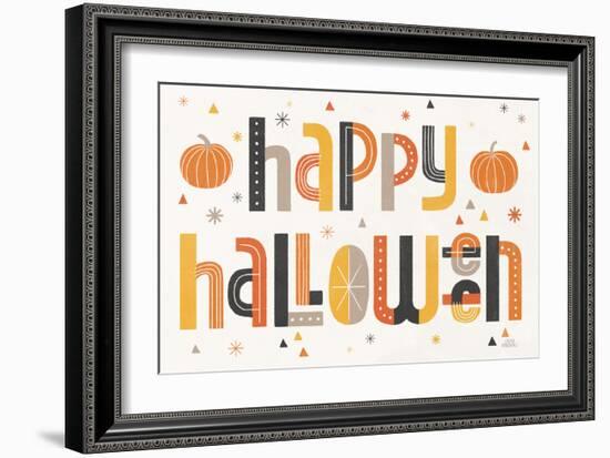 Retro Halloween I-Laura Marshall-Framed Art Print