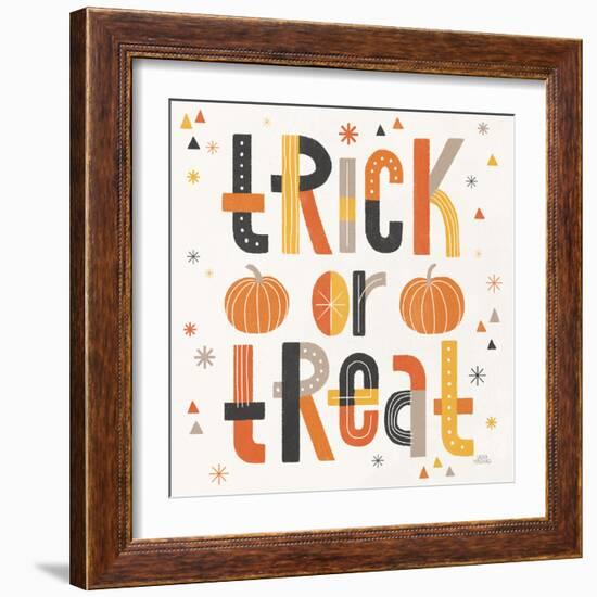 Retro Halloween II-Laura Marshall-Framed Art Print
