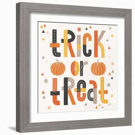 Retro Halloween II-Laura Marshall-Framed Art Print