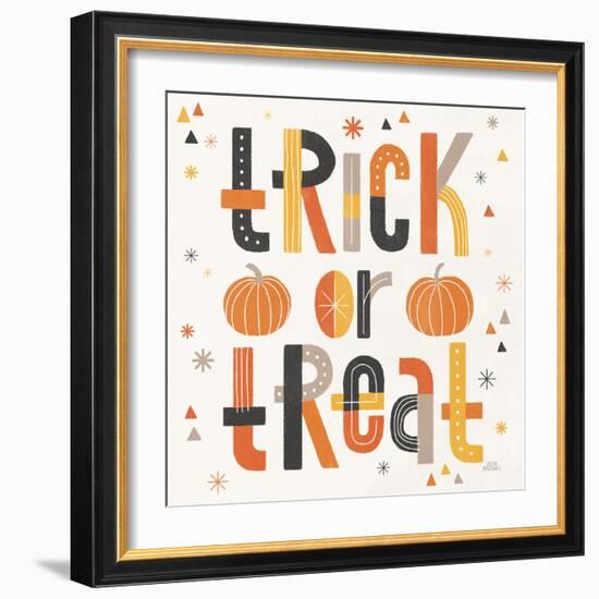 Retro Halloween II-Laura Marshall-Framed Art Print