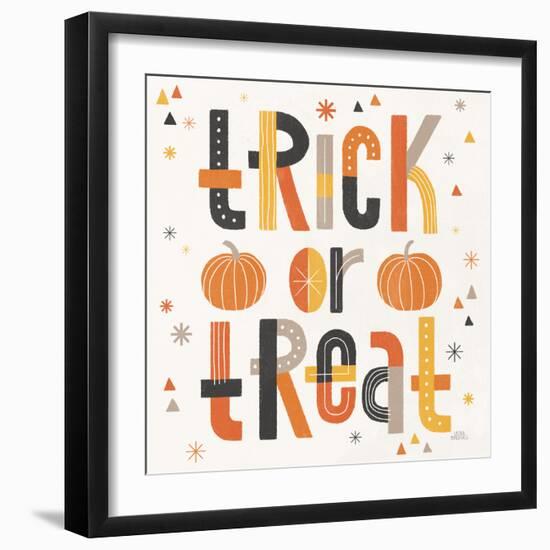 Retro Halloween II-Laura Marshall-Framed Art Print