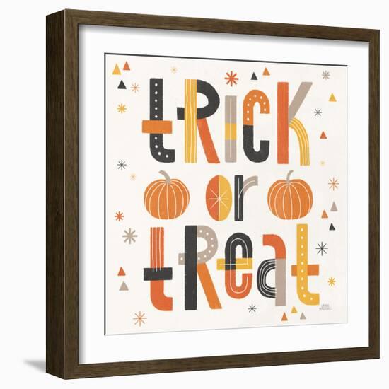 Retro Halloween II-Laura Marshall-Framed Art Print