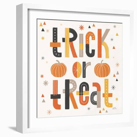 Retro Halloween II-Laura Marshall-Framed Art Print