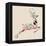 Retro Hipster Icon Reindeer-cienpies-Framed Stretched Canvas