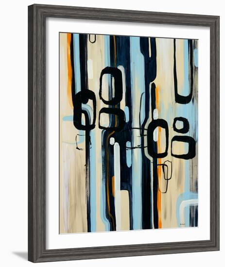 Retro II-Bridges-Framed Giclee Print