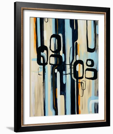 Retro II-Bridges-Framed Giclee Print