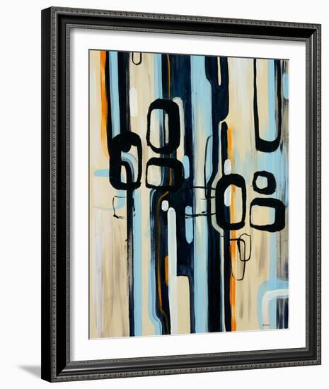 Retro II-Bridges-Framed Giclee Print