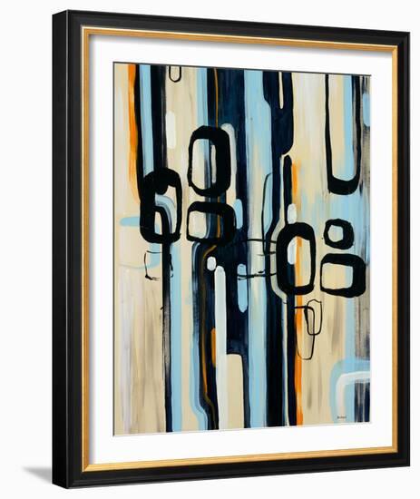 Retro II-Bridges-Framed Giclee Print