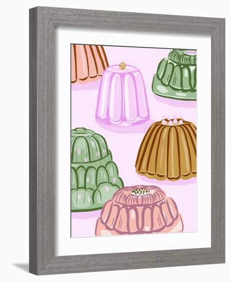 Retro Jello Mold-Tara Reed-Framed Premium Giclee Print