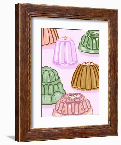 Retro Jello Mold-Tara Reed-Framed Art Print