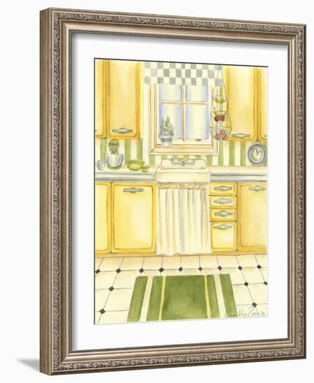 Retro Kitchen I-Chariklia Zarris-Framed Art Print