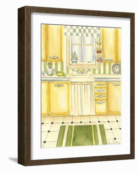 Retro Kitchen I-Chariklia Zarris-Framed Art Print