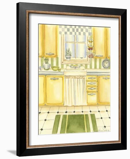 Retro Kitchen I-Chariklia Zarris-Framed Art Print