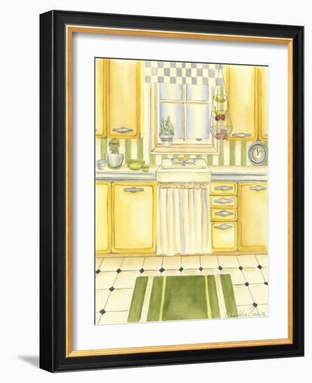 Retro Kitchen I-Chariklia Zarris-Framed Art Print