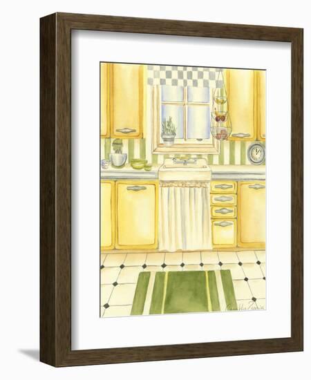 Retro Kitchen I-Chariklia Zarris-Framed Art Print