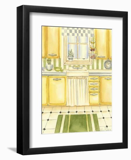 Retro Kitchen I-Chariklia Zarris-Framed Art Print