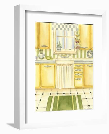 Retro Kitchen I-Chariklia Zarris-Framed Art Print