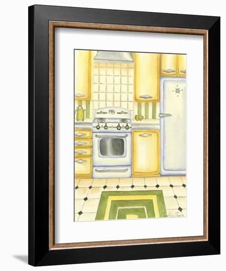 Retro Kitchen II-Chariklia Zarris-Framed Art Print