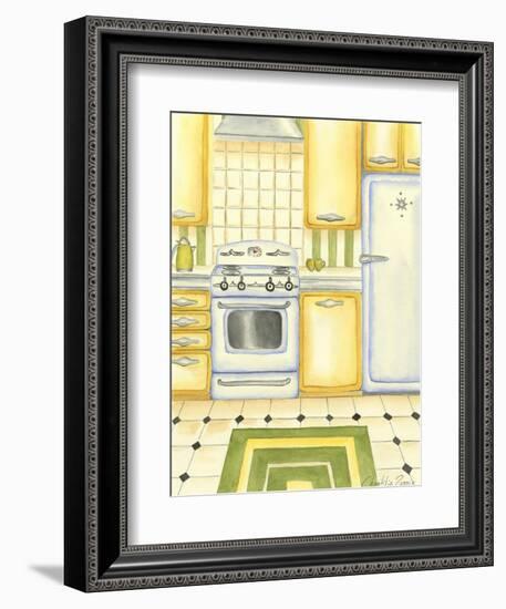 Retro Kitchen II-Chariklia Zarris-Framed Art Print