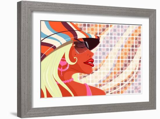 Retro Lifestyle XLI-Fernando Palma-Framed Giclee Print