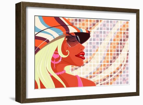 Retro Lifestyle XLI-Fernando Palma-Framed Giclee Print