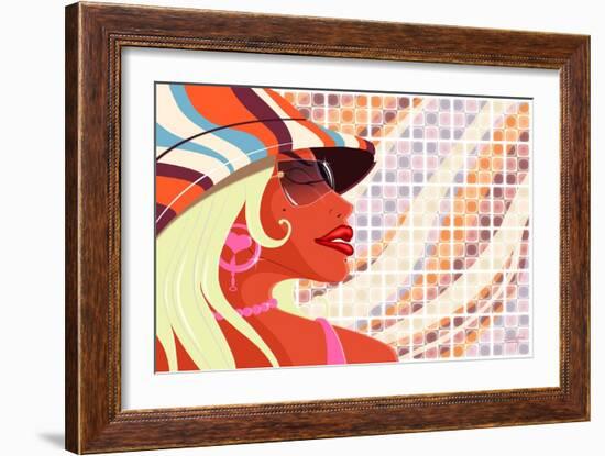 Retro Lifestyle XLI-Fernando Palma-Framed Giclee Print