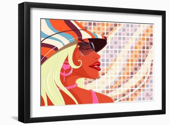 Retro Lifestyle XLI-Fernando Palma-Framed Giclee Print