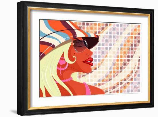 Retro Lifestyle XLI-Fernando Palma-Framed Giclee Print