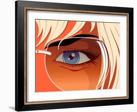 Retro Lifestyle XXXVII-Fernando Palma-Framed Giclee Print