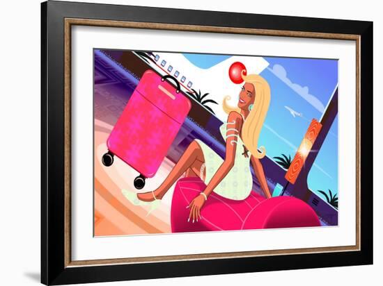 Retro Lifestyle XXXVIII-Fernando Palma-Framed Giclee Print