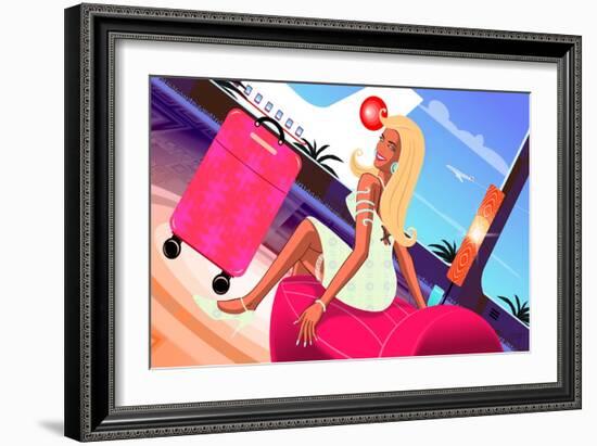 Retro Lifestyle XXXVIII-Fernando Palma-Framed Premium Giclee Print