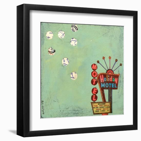 Retro Motel-Jan Weiss-Framed Art Print