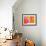 Retro Nouveau Background XLIII-Fernando Palma-Framed Giclee Print displayed on a wall
