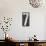 Retro Numbers - Seven-Tom Frazier-Mounted Giclee Print displayed on a wall