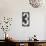 Retro Numbers - Three-Tom Frazier-Giclee Print displayed on a wall