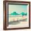 Retro Pastel Beach-Andrekart Photography-Framed Photographic Print