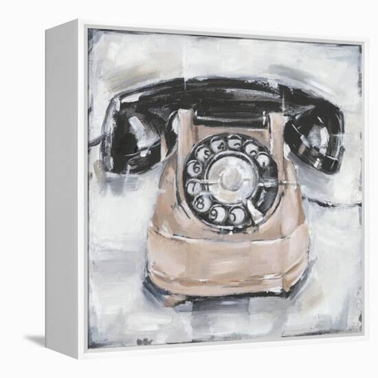 Retro Phone IV-Ethan Harper-Framed Stretched Canvas