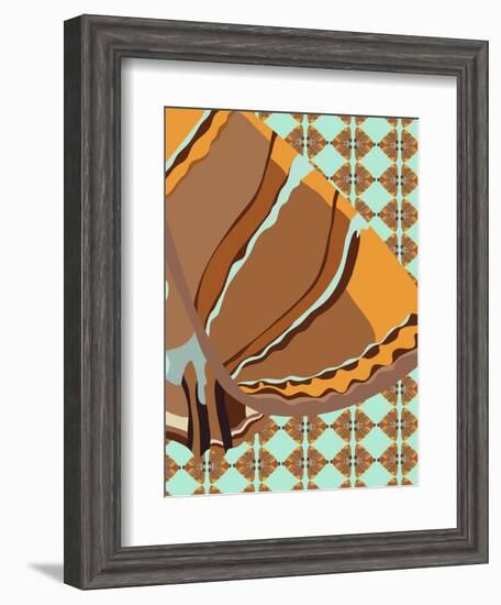 Retro Pitt-Belen Mena-Framed Giclee Print