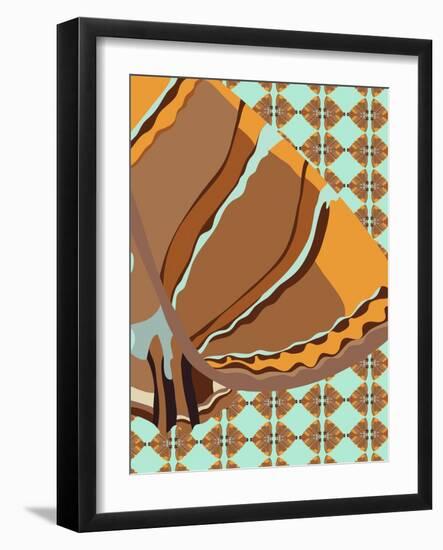 Retro Pitt-Belen Mena-Framed Giclee Print