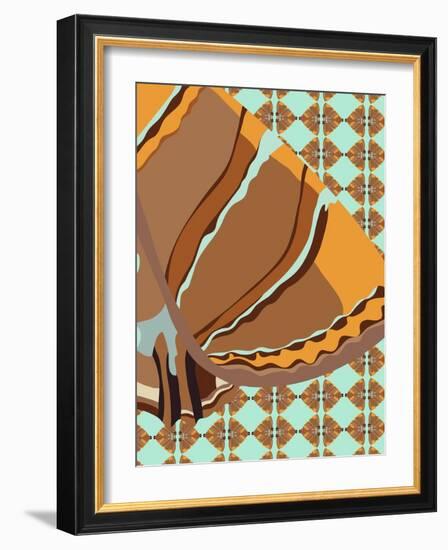 Retro Pitt-Belen Mena-Framed Giclee Print