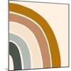 Retro Rainbow II-Victoria Borges-Mounted Art Print