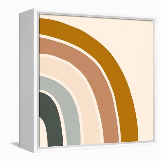 Retro Rainbow II-Victoria Borges-Framed Stretched Canvas