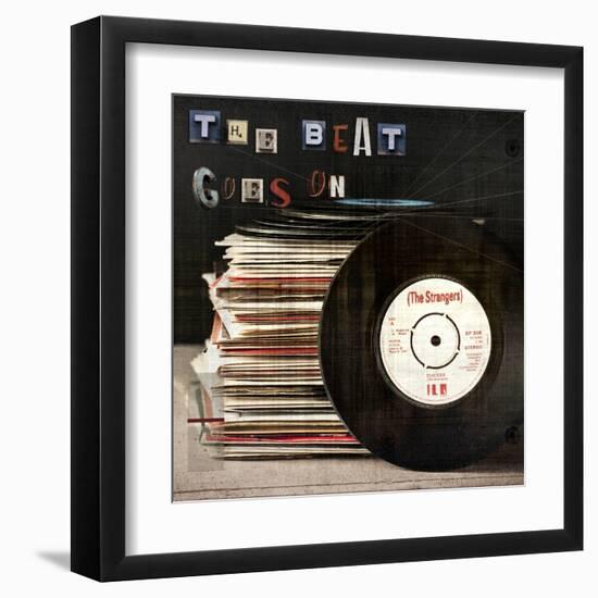 Retro Records II-Sidney Paul & Co.-Framed Art Print