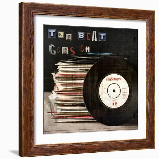 Retro Records II-Sidney Paul & Co.-Framed Art Print