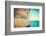 Retro Rustic Restaurant by the Sea-Mr Doomits-Framed Photographic Print