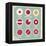 Retro Set Of Food Pictogram, Icons And Symbols-Lukeruk-Framed Stretched Canvas