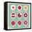 Retro Set Of Food Pictogram, Icons And Symbols-Lukeruk-Framed Stretched Canvas