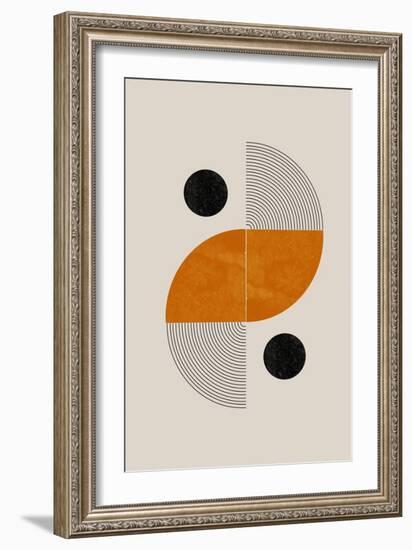 Retro Shape-THE MIUUS STUDIO-Framed Giclee Print