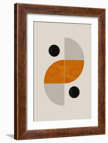 Retro Shape-THE MIUUS STUDIO-Framed Giclee Print