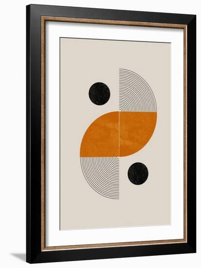 Retro Shape-THE MIUUS STUDIO-Framed Giclee Print